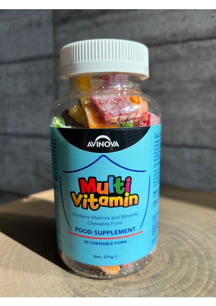 Vitatoy Multivitamin + Multimineral 90 Adet Çiğnenebilir Çocuk Vitamini