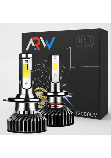 Arw H1 Mini LED Xenon Şimşek Etkili Canbuslu 12000L