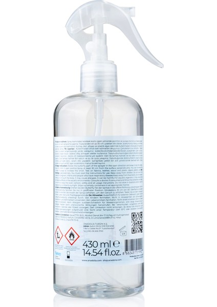 Lavanta Bahçesi Sprey Oda ve Kumaş Kokusu 430 ml