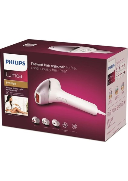 Lumea Prestige BRI947 4 Başlıklı Lazer Epilasyon