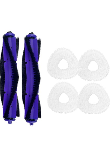 Adet Yedek Aksesuarlar Narwal J3 Robotlu Süpürge Yıkanabilir Ana Fırça Paspas Bezi Ev Temizlik (Yurt Dışından)