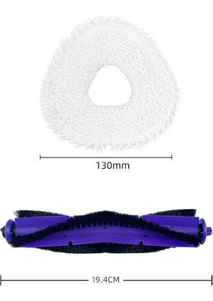 Adet Yedek Aksesuarlar Narwal J3 Robotlu Süpürge Yıkanabilir Ana Fırça Paspas Bezi Ev Temizlik (Yurt Dışından) indirimleri