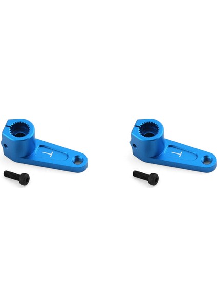 Tamiya Futaba Servo Için 2 Adet Metal 25T Servo Kol Trf Servo Korna 42248 (Yurt Dışından)