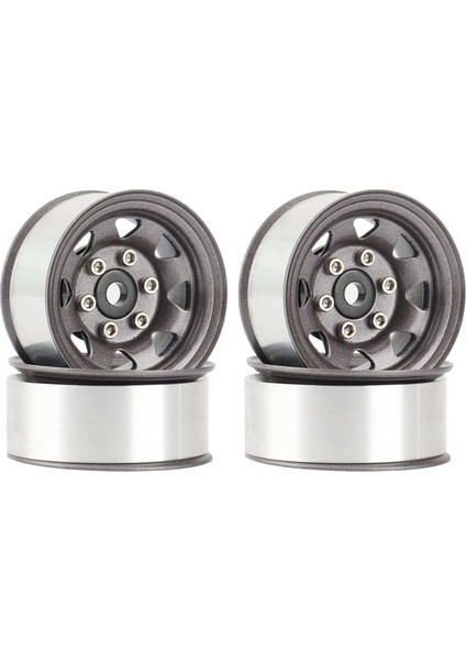 4 Adet 1.55 Metal Beadlock Jant Göbeği 1/10 Rc Paletli Araba Eksenel Yeti Jr 90069 RC4WD D90 Tf2 Tamiya CC01 LC70 Mst,3 (Yurt Dışından)