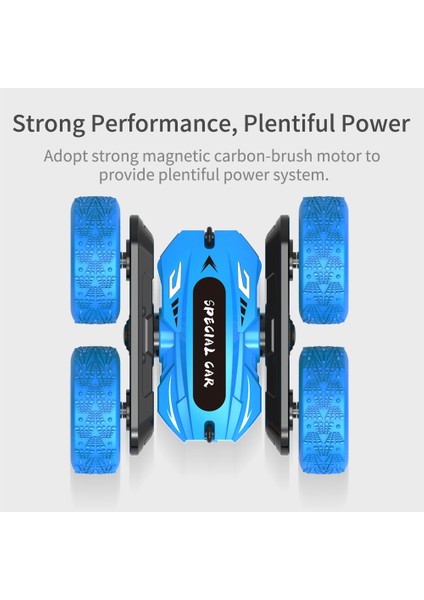 Jjrc2.4g Uzaktan Kumanda Dublör Araba Erkek Oyuncak Q95 4WD Rc Araba Yarışı 2IN1TRACKED Tekerlekler 360 Derece Rulo Çift Taraflı Dublör B (Yurt Dışından) modelleri