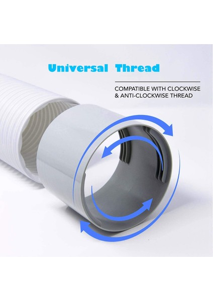 Taşınabilir Ac Bağlayıcı Taşınabilir A/c Ac (150MM)KLIMA Egzoz Hortumu Bağlayıcı/kaplin/konektör (Yurt Dışından)