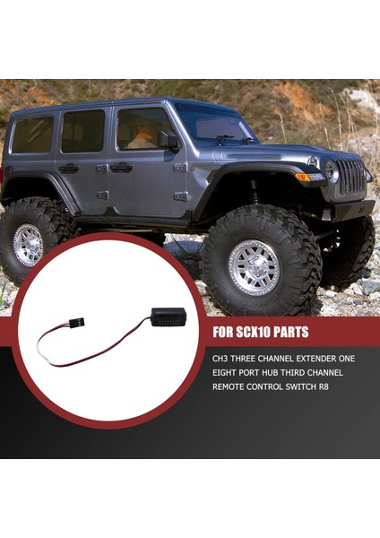 1 Ila 8 Rc Araba 3 Kanal Ch3 3ch LED Lamba Işığı Anahtarı Paneli Sistemi Rc Model Araba Için Eksenel SCX10 Traxxas Trx4 Hsp Tamıya (Yurt Dışından)