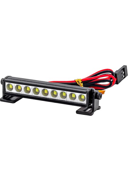 LED Işık Çubuğu Rc Araba Tavan Lambası 1/10 Rc Paletli Eksenel Capra SCX10 Iı 90046 Rgt EX86100 Trx6 Trx-4 D90,56MM (Yurt Dışından)