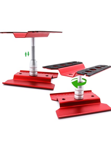 Metal Rc Araba Çalışma Standı Tamir Iş Istasyonu 360 Derece Dönme Kaldırma Veya Alt 1/8 1/10 1/12 Ölçekli Arabalar Kamyon Buggy, 1 (Yurt Dışından) modelleri