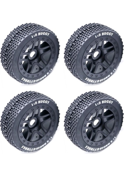 111MM 1/8 Ölçekli Rc Off Road Buggy Lastikleri Tekerlek 17MM Hex Arrma Typhon Redcat Takımı Losi Kyosho Vrx Hpı Hsp Hobao (Yurt Dışından) modelleri