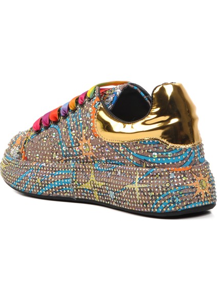 24Y451-1 Yeşil Kadın Sneaker fırsatları