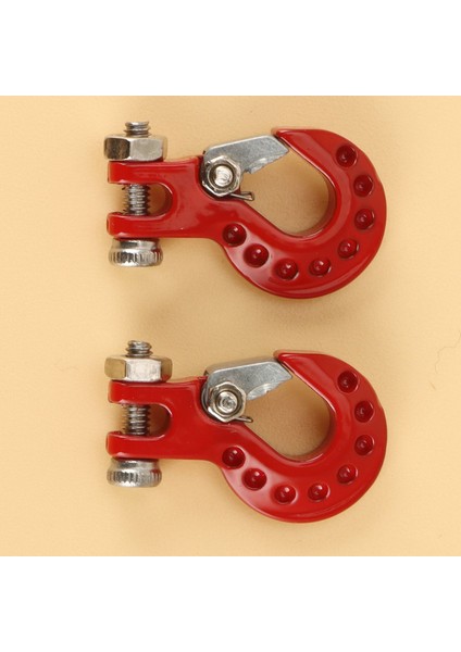 Adet Metal Römork Kancası Vinç Kanca Dekorasyon 1/10 Rc Paletli Araba Eksenel SCX10 Traxxas Trx4 RC4WD D90 Yükseltme Parçaları, 1 (Yurt Dışından) fiyatları