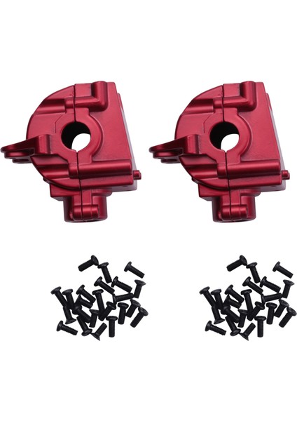 Metal Dalga Kutusu Dişli Kutusu Kabuk Kapağı Diferansiyel Konut 144001-1254 Wltoys 144001 1/14 Rc Araba Parçaları, Kırmızı 2 Adet (Yurt Dışından)