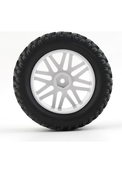 4 Adet 96MM 1/10 Kısa Kulvar Kamyon Lastikleri Lastik Tekerlek 12MM Hex Hsp 15502 94107 94170 94155 94177 Hpı Rc Araba, Sarı (Yurt Dışından) modelleri