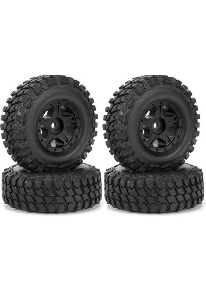 4 Adet 55MM 1.0 Inç Beadlock Jant Lastik Lastik Lastik 1/18 1/24 Rc Paletli Araba Traxxas TRX4M Eksenel SCX24 FCX24,1 (Yurt Dışından)