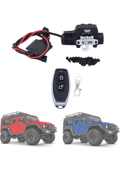 Rc Araba Mini Vinç ve Uzaktan Kumanda TRX4M 1/18 Rc Paletli Araba Yükseltme Parçaları Aksesuarları (Yurt Dışından) indirimleri