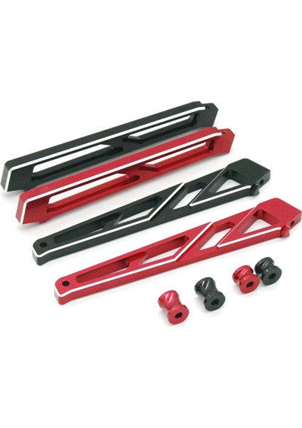 Arrma Mojave 1/7 6s 4WD Blx Rc Kamyon Araba Yükseltme Parçaları Için Yaka ile Metal Ön ve Arka Şasi Destek Desteği, Siyah (Yurt Dışından) indirimleri