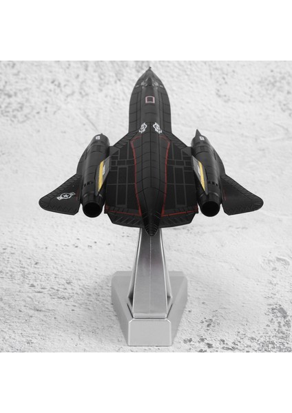 1/144 Döküm SR-71A Blackbird Keşif Uçağı Uçak Modeli Çocuklar Için Yetişkin Ev Ofis Dekor (Yurt Dışından)