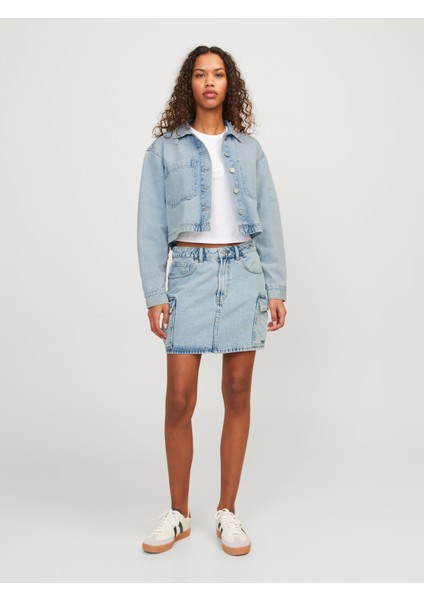 Kadin Cep Detayli Denim Gömlek - Kayla fiyatları