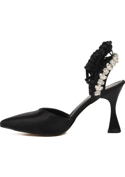 461014 Siyah Kadın Abiye Ayakkabı fiyatları