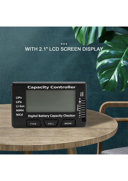 2,1" Rc Hücre Ölçer-7 Nicd / Nimh / Lipo / Life / Li-Ion Için Dijital Pil Kapasitesi Kontrol Cihazı/kontrol Cihazı (Yurt Dışından) fiyatları