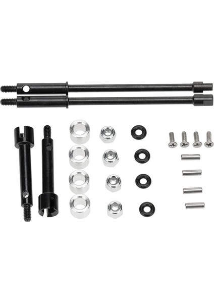 Eksenel SCX24 90081 Için Genişletilmiş Dingil Seti Köpek Kemiği Bir Tarafta 4 mm Genişletilmiştir. Değiştirilmiş ve Yükseltilmiş Aksesuarlar (Yurt Dışından)