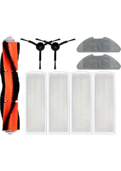 Xiaomi Mi Robot Vakum Paspas 2 Pro/lite MJST1SHW Mjstl Elektrikli Süpürge Aksesuarları Filtre Paspas Ana Yan Fırça (Yurt Dışından)