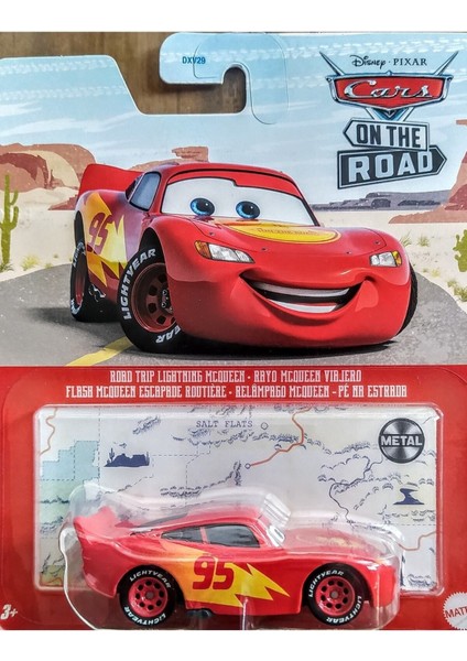 Disney Şimşek McQueen Metal Araç 1:55 Yaş Aralığı 3+ Eğlenceli Tasarım