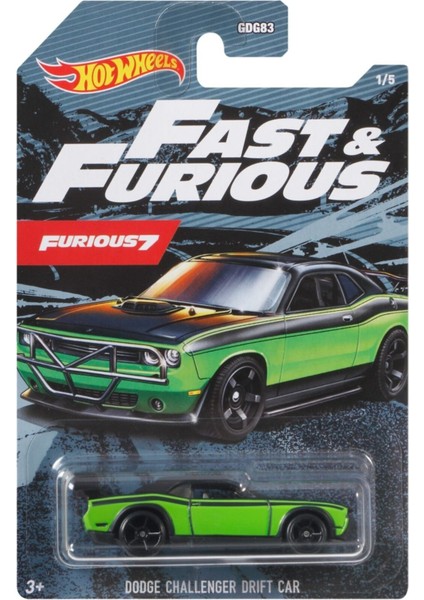 Fast And Furious Dodge Challenger Drıft Car GYN28 - GRP54 modelleri