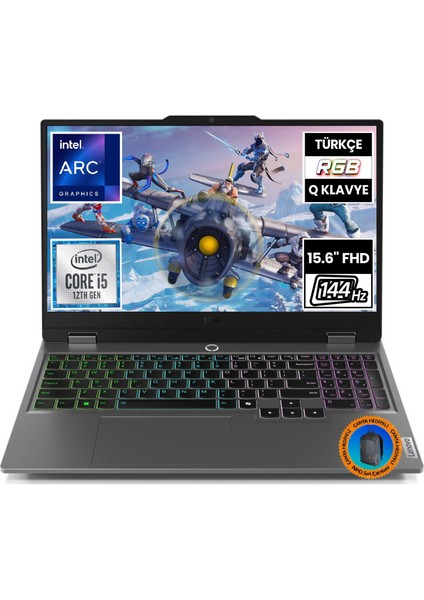 Loq 83FQ000UTR04 I5-12450HX 32GB 1tbssd A530M 15.6" Fullhd Freedos Taşınabilir BILGISAYAR-CNT005