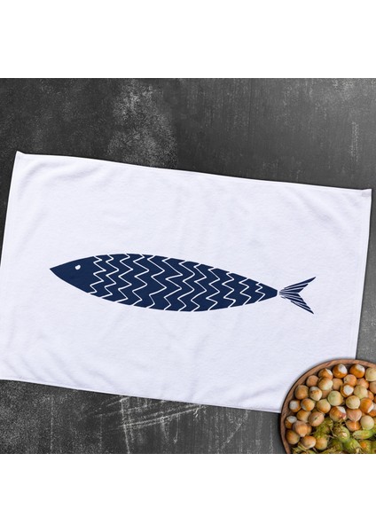 A Fish - Balıklı Mutfak Havlusu 2 Adet fiyatları