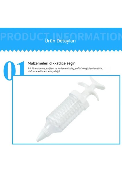 Mutfak Çok Fonksiyonlu Pasta ve Bisküvi Dekoratörü (Yurt Dışından) modelleri