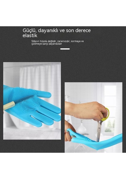 Pet Köpek Silikon Banyo Temizleme Masaj Eldiveni (Yurt Dışından) fırsatları