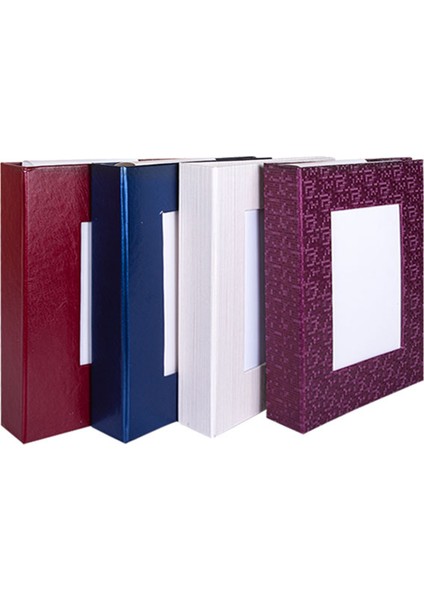 Pencereli Kırmızı Fotoğraf Albümü 100'lük 15 x 21 cm 68100 fırsatları