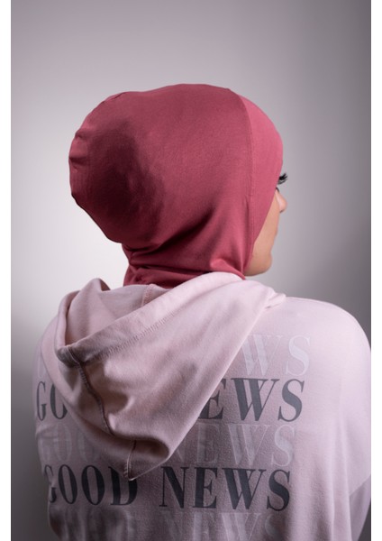 Gül Kurusu Pratik Hazır Geçmeli Bone Viskon Kumaş Hijab Spor 2106_18