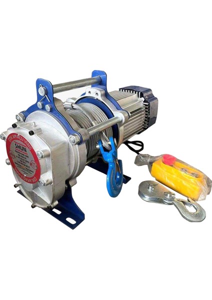 Elektrikli Vinç 1,5 Ton Profesyonel 30 mt 380V 3 Hp - 7486015