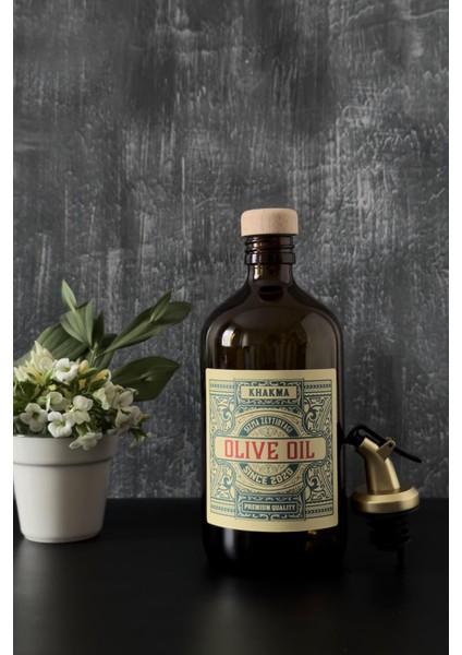 500 ml Siyah Renkli Italyan Cam Yağdanlık Vintage Yağlık 500VINTAGE2 modelleri