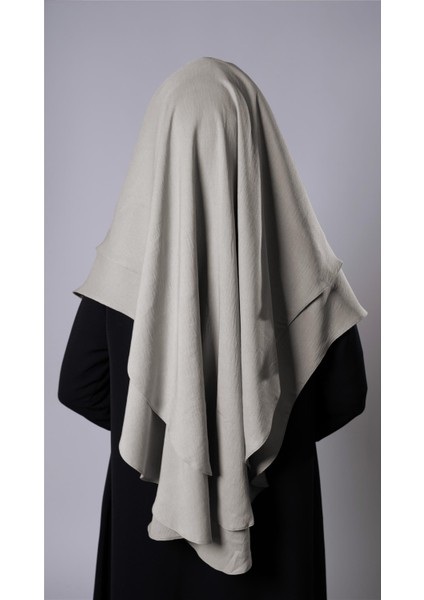 Taş Pratik Hazır Geçmeli Tesettür Eşarp Pamuk Caz Kumaş Çift Katlı Çapraz Hijab 2304_46 fırsatları