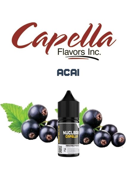 Acai Aroması Acai Üzümü Aroma 10 ml