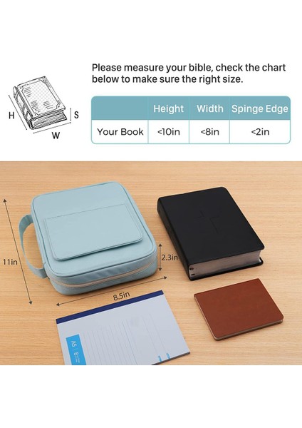Incil Çantası Çocuk Kitabı Okuma Standı Saklama Çantası Tablet Bilgisayar Elektronik Saklama Çantası Su Geçirmez Kitap Çanta, B (Yurt Dışından)