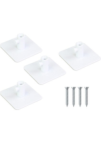 Stand Mikser Ek Tutucular 4 Paket Depolama Düzenleyici, Mağaza Çırpıcıları Için Mutfak Mikser Aksesuarları, Vidalı (Yurt Dışından)