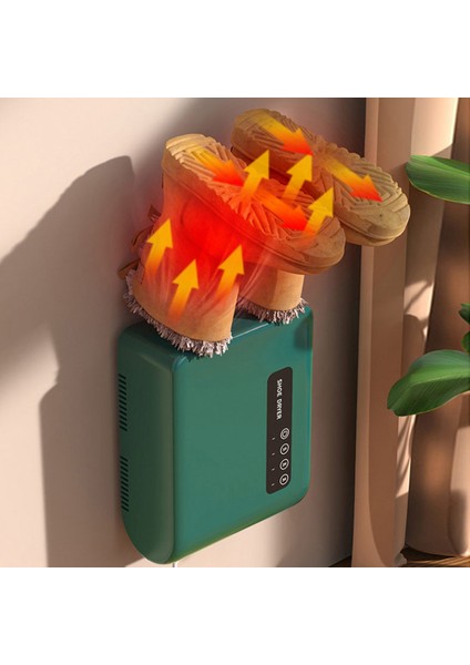 Duvara Monte Ayakkabı Kurutucu Koku Giderici, Isı Nem Alma Cihazı ile Ayak Isıtıcı Isıtıcı Ev Ayakkabı Kurutucu -C Ab Tak (Yurt Dışından) indirimleri