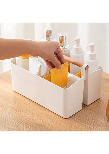 El Sanatları Için Ayarlanabilir Bölücüler ile Saplı Depolama Organizatör ile Plastik Taşınabilir Organizatör (Yurt Dışından)