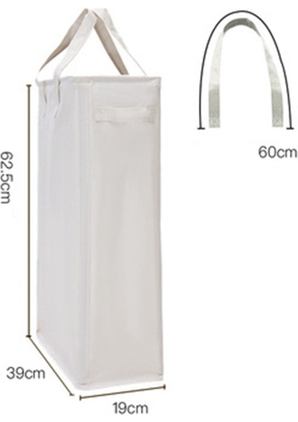 Çamaşır Sepeti Kolları Dar Katlanabilir Çamaşır Sepeti Ince Çamaşır Sepeti Kirli Giysiler Katlanabilir Çamaşır Sepeti C (Yurt Dışından) fırsatları