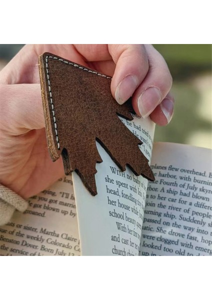 6 Adet Pu Deri Akçaağaç Yaprağı Imleri Sevimli Imleri Sayfa Köşe El Yapımı Kitap Ayraçları Kitap Severler Için Okuma (Yurt Dışından)