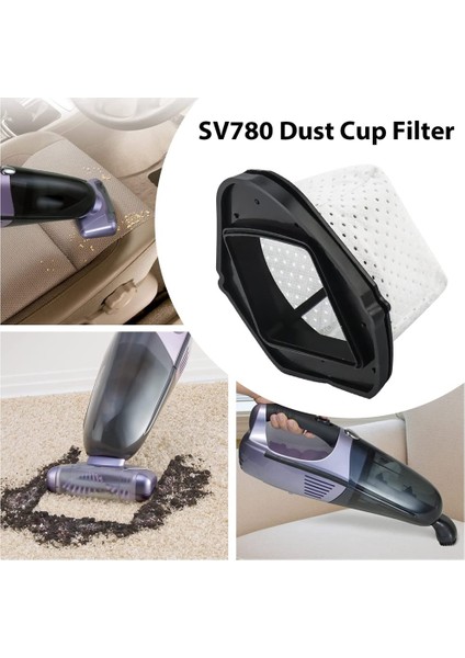 Gui Xulian Akülü El Süpürgesi Için Toz Haznesi Filtresinin Değiştirilmesi SV780 SV75Z SV728N SV726N Parçayı Değiştirir XF769, XSB726N (Yurt Dışından) modelleri
