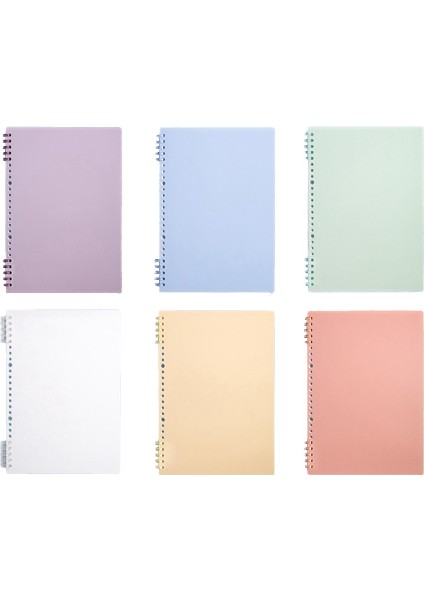 Bağlayıcı Kabuk A4 Kitap Kabuk Dıy Kapak Delikli Gevşek Yapraklı Kağıt Saklama Klipsi Yumuşak Kabuk Bobin Ofis Okul Malzemeleri (Yurt Dışından)