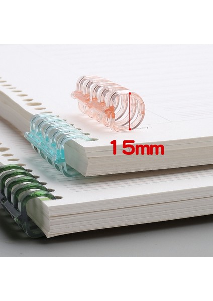 Bağlayıcı Kabuk A4 Kitap Kabuk Dıy Kapak Delikli Gevşek Yapraklı Kağıt Saklama Klipsi Yumuşak Kabuk Bobin Ofis Okul Malzemeleri (Yurt Dışından)