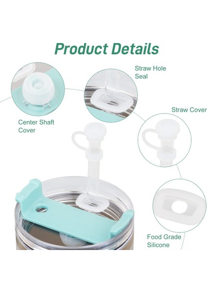 6 Adet Silikon Dökülmeye Dayanıklı Stoper Bardak 1.0 40/30/20 Oz, Sızdırmaz Silikon Conta Kiti Için Dökülme Durdurucu (Yurt Dışından) fırsatları