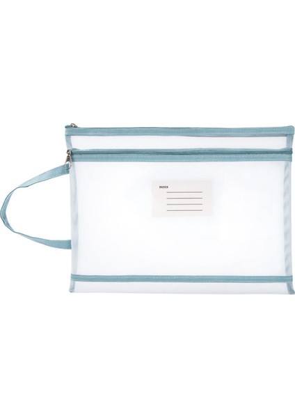 3 Adet A4 Saydam A4 Belge Çantası Örgü Fermuar Kese Örgü Zip Klasör Örgü Zip Dosya Klasörleri Çanta 3 Renk (Yurt Dışından) fiyatları